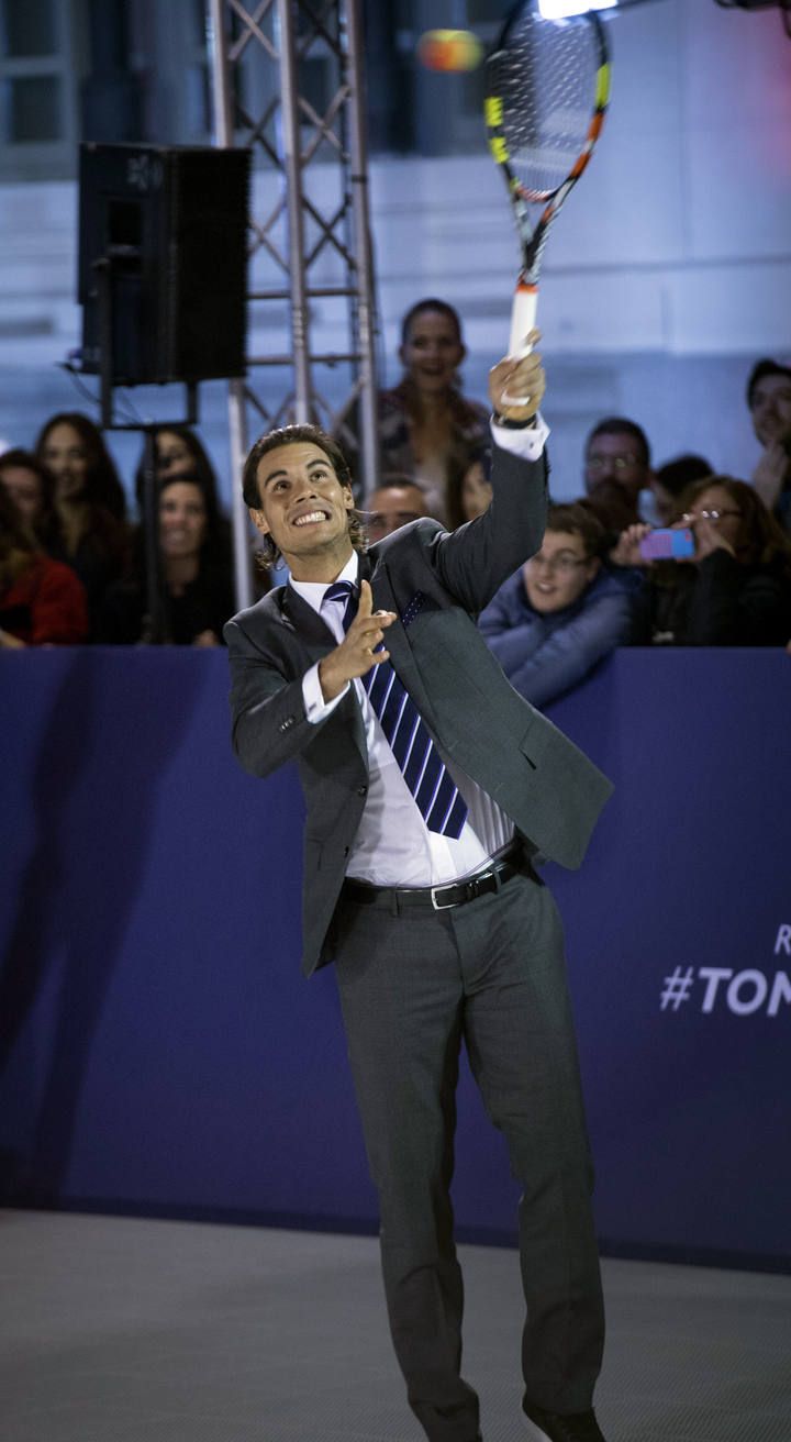 RAFA NADAL, PROTAGONISTA EN EL AYUNTAMIENTO DE MADRID