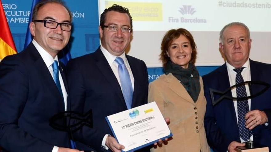 La Fundación Fórum Ambiental premia a Benidorm por su gestión hídrica