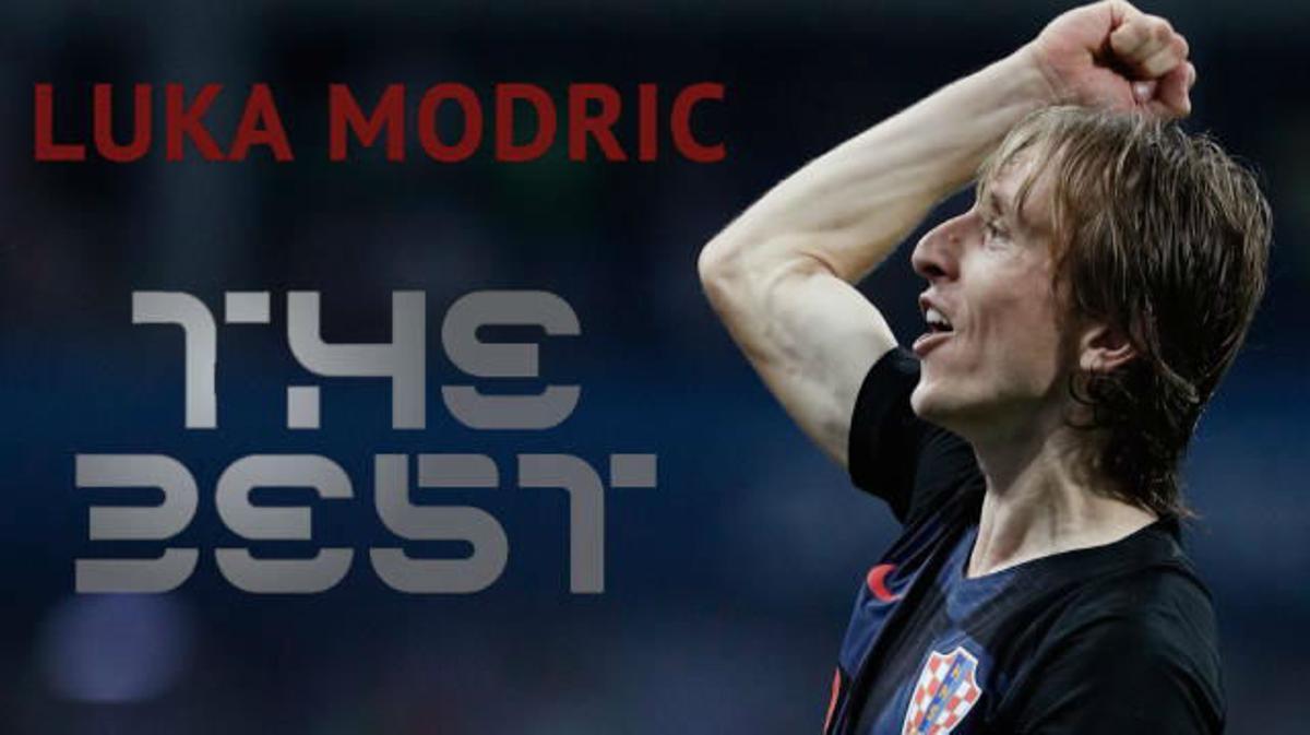 Luka Modric gana el The Best de la FIFA