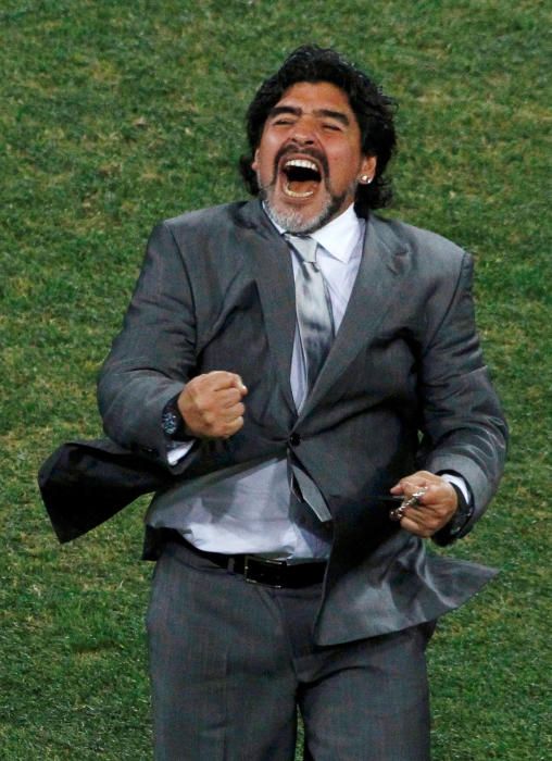 Maradona, en imatges