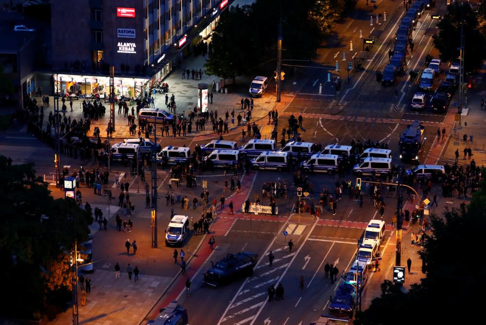 Marcha ultraderechista en Chemnitz