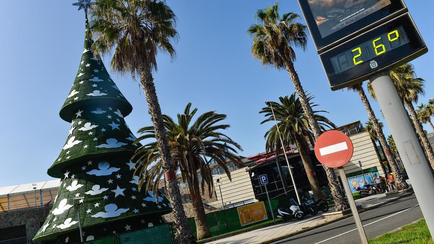 Árbol de Navidad en el CC Las Arenas