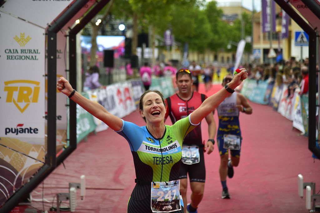 Llegada del triatlón de Fuente Álamo (I)