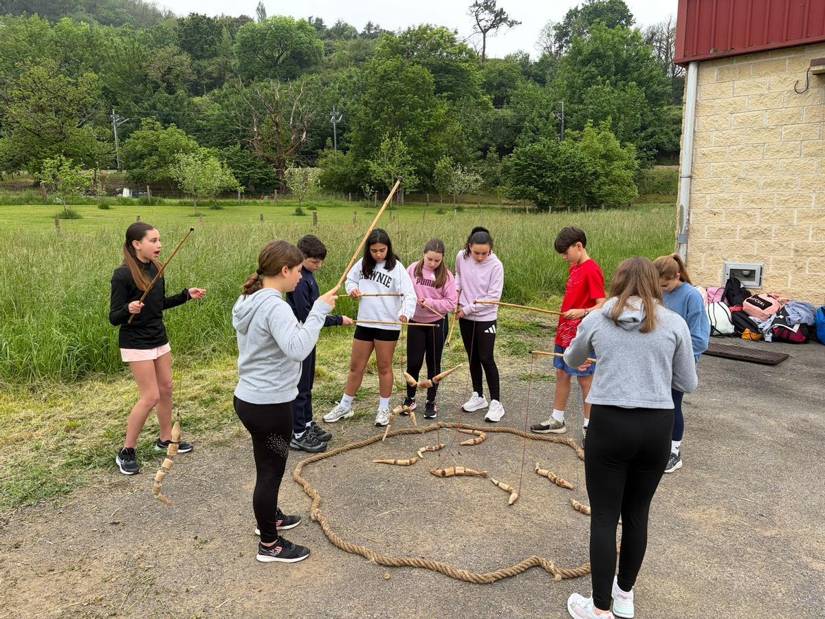 En imágenes: las actividades del Club Piragüismo Moscón con los estudiantes