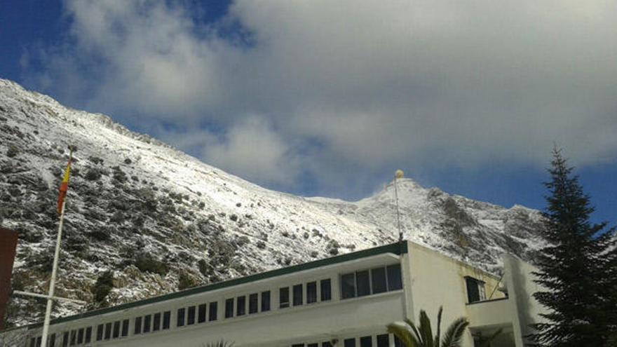 Schnee auf dem Puig Major am Sonntag (22.2.).