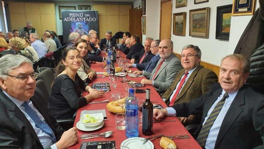 La degustación del menú del Adelantado, en el Centro Asturiano de Madrid.