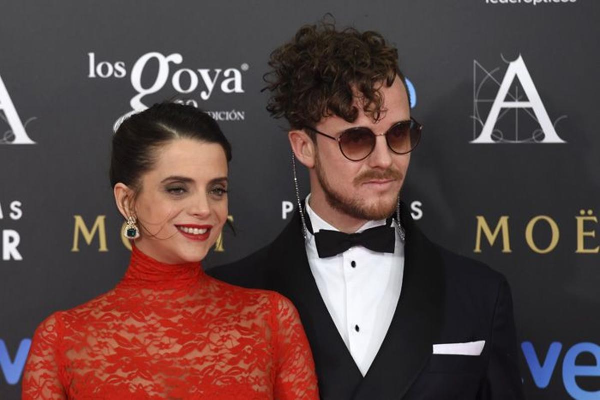 Premios Goya 2015, Macarena Gómez y Aldo Comas ¿embarazada? de Lorenzo Caprile.