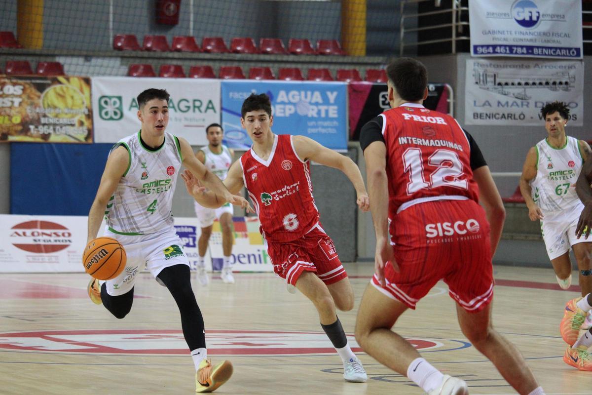 Roger Fábrega, en el Benicarló-Amics Castelló