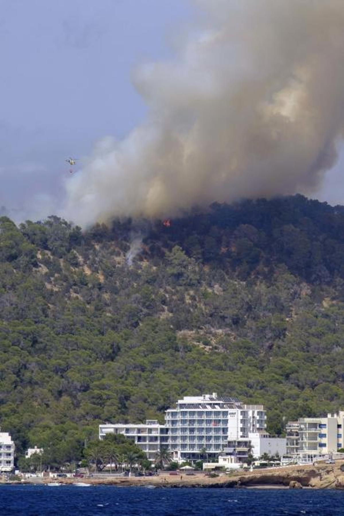 Incendio en Sant Antoni