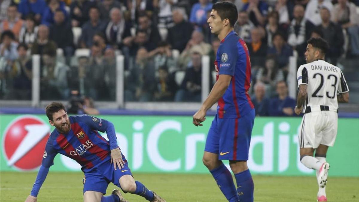 Messi y Luis Suárez dieron síntomas de impotencia