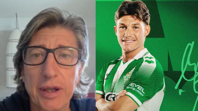 El Betis sorprende con Juan Carlos Rivero para presentar a Fran García: ‘confunde’ al exjugador del Madrid con un cantante español