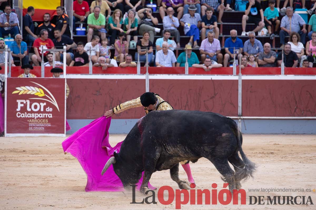 Corrida mixta de los Santos en Calasparra (Andy Cartagena, El Fandi y Filiberto)