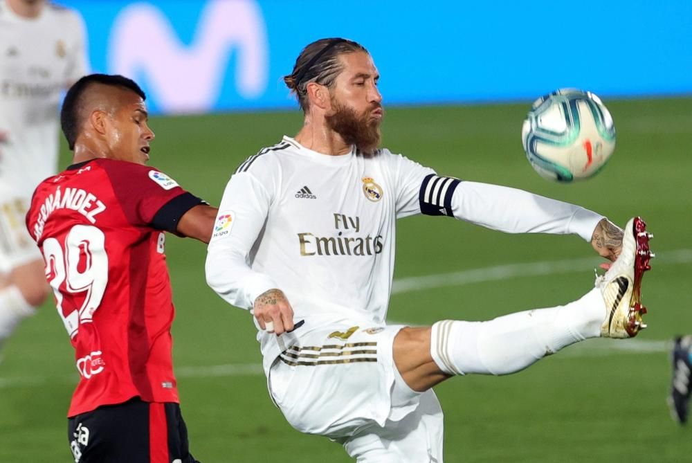 El Mallorca da la cara ante el Real Madrid en el debut de Luka Romero