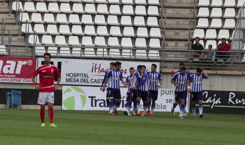 Real Murcia - Recreativo de Huelva, en fotos