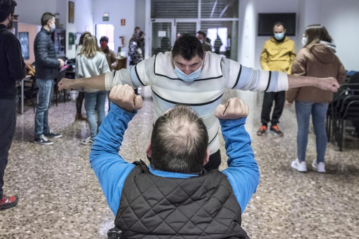 Actividad del Projecte Trèvol.