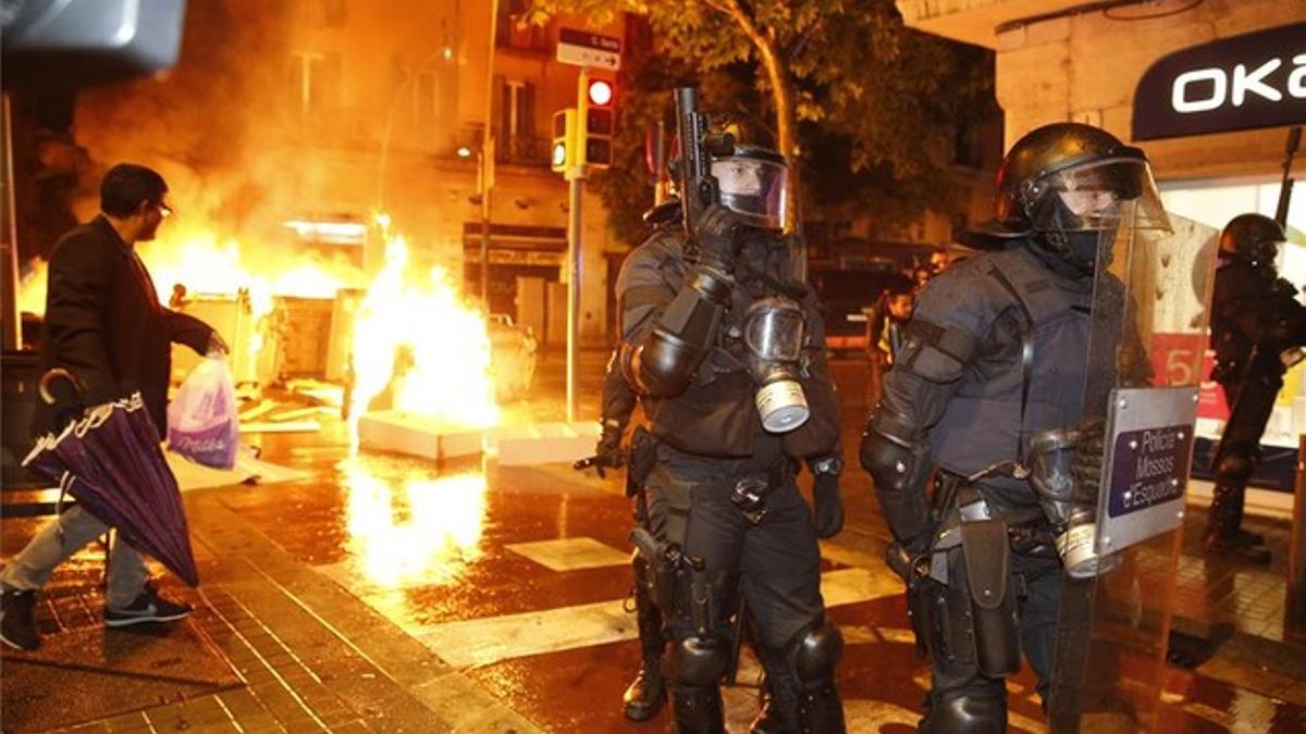 Protestas por el desalojo de Can Vies 17