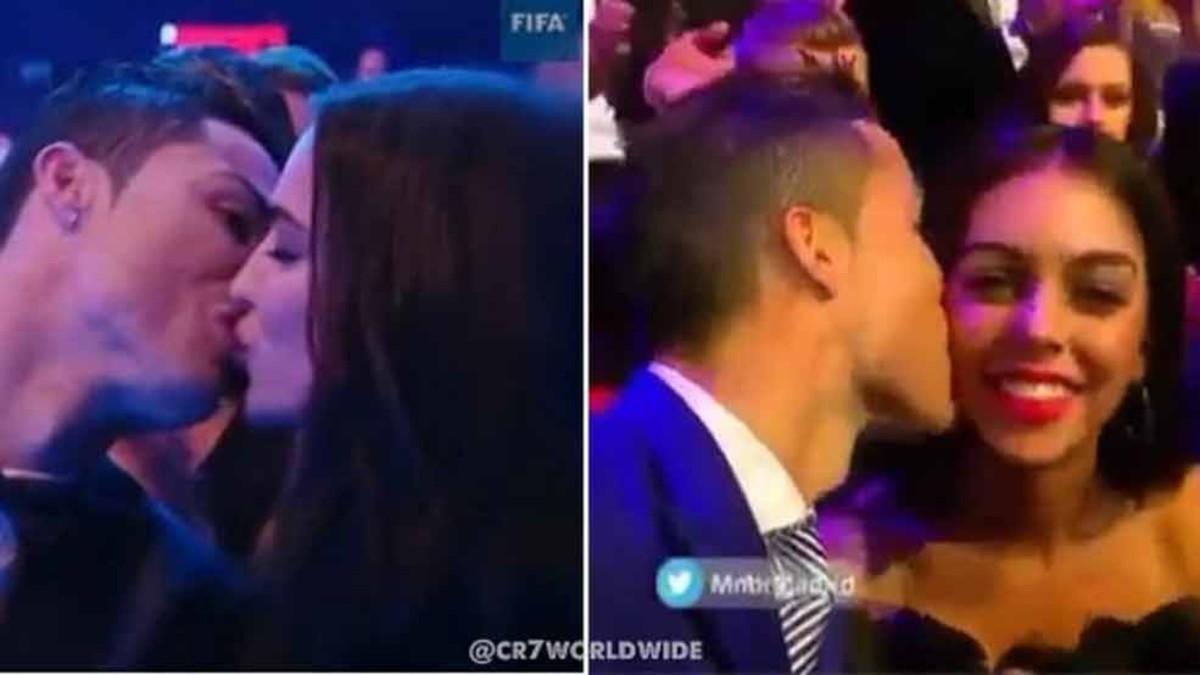 Así felicitaron Irina y Gina a Cristiano Ronaldo
