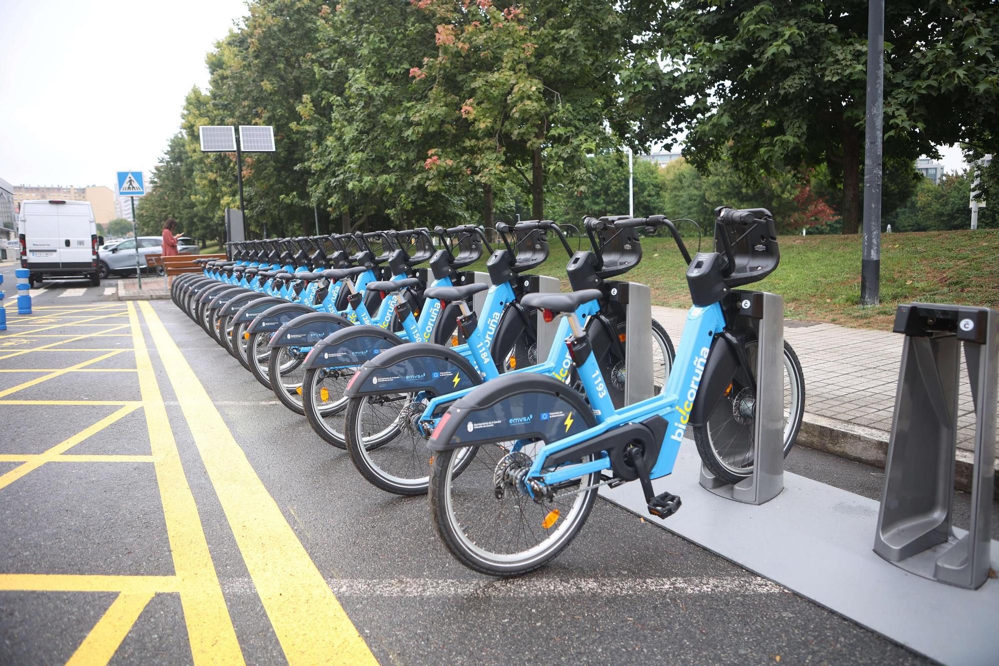 Nueva estación de Bicicoruña en Vioño