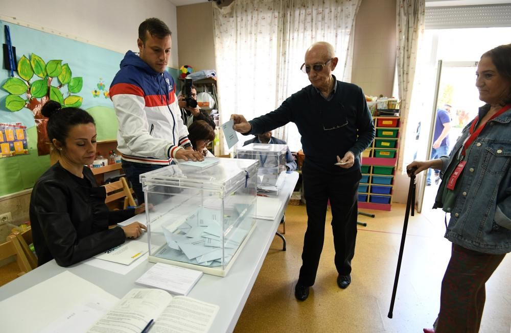 Elecciones municipales en Pontevedra | La jornada electoral en la ciudad del Lérez