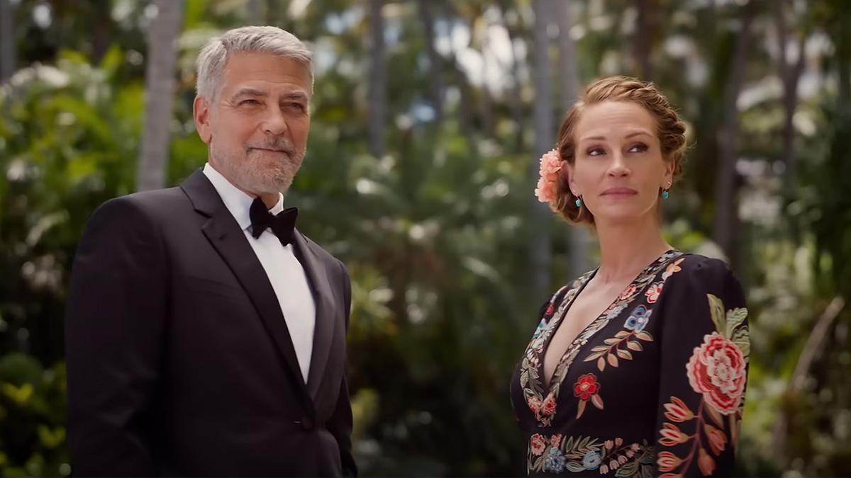 George Clooney y Julia Roberts, en &#039;Viaje al paraíso&#039;.