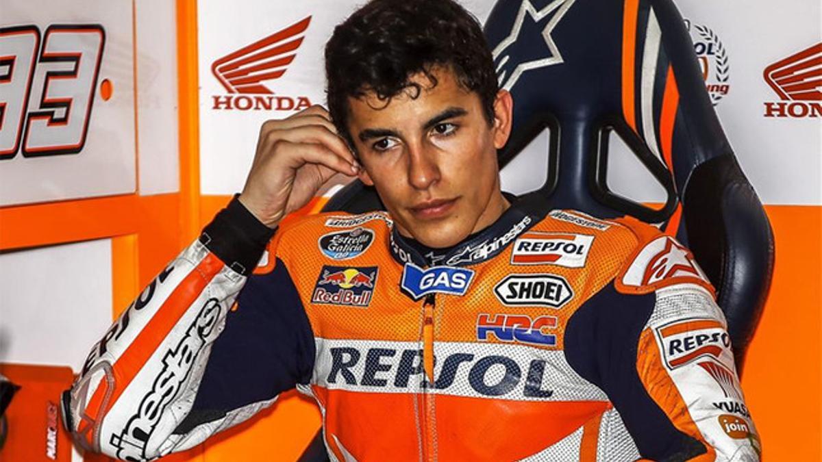 Márquez, satisfecho tras superar los problemas de frenada