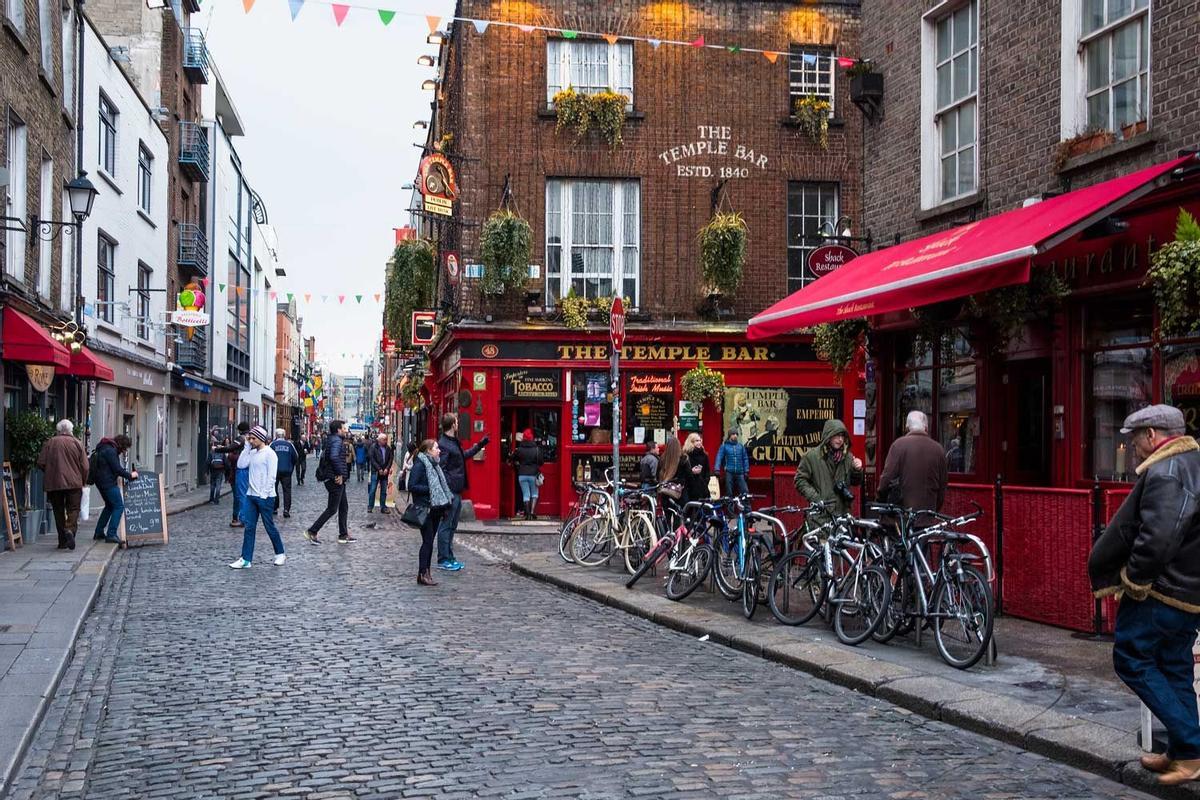 Calle de The Temple Bar