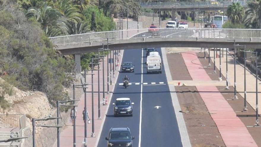 Nueva Avenida de la Unión Europea en San Agustín (Gran Canaria)