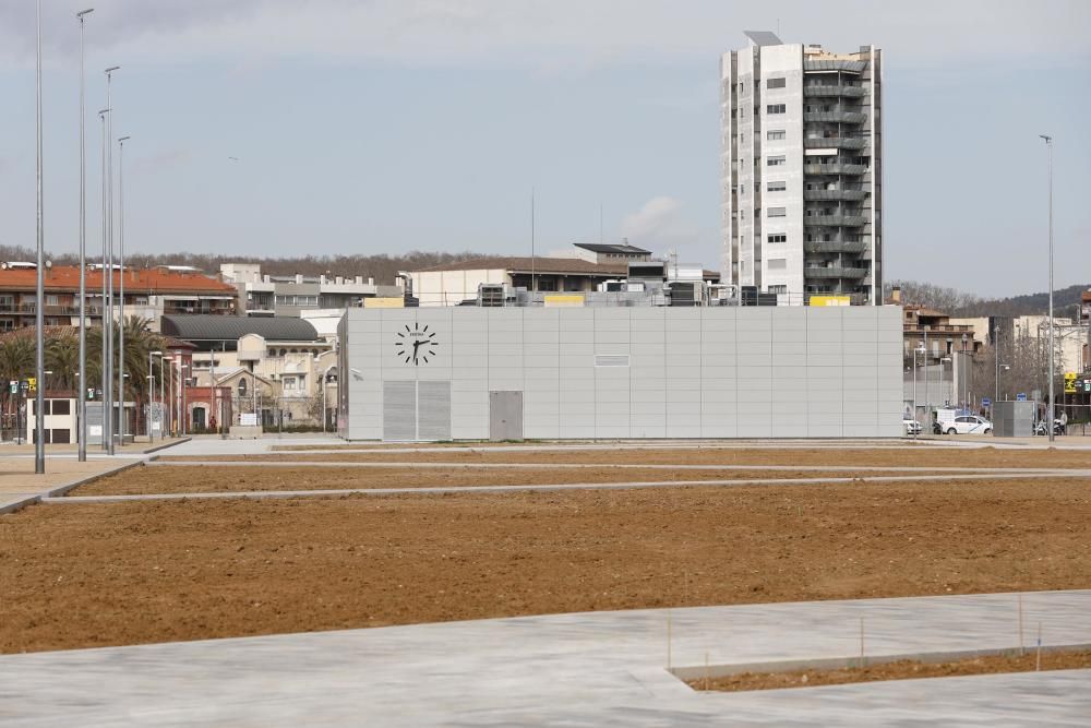 Inauguració de les obres del parc Central