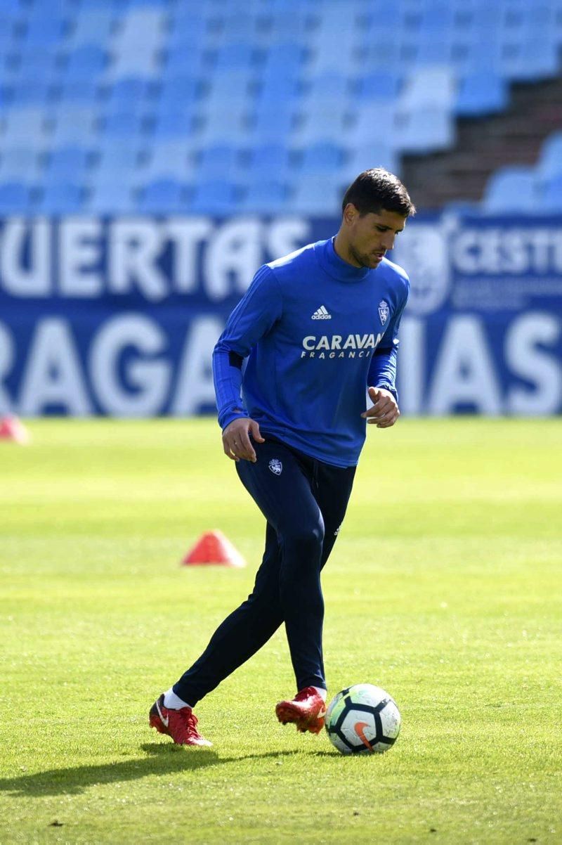 El Real Zaragoza se prepara para el 'derbi' de mañana