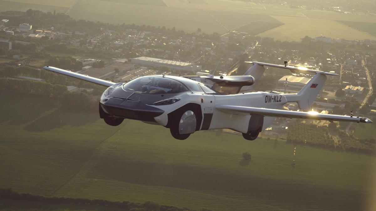 El coche volador que fabricará Hebei Jianxin Flying Car Technology
