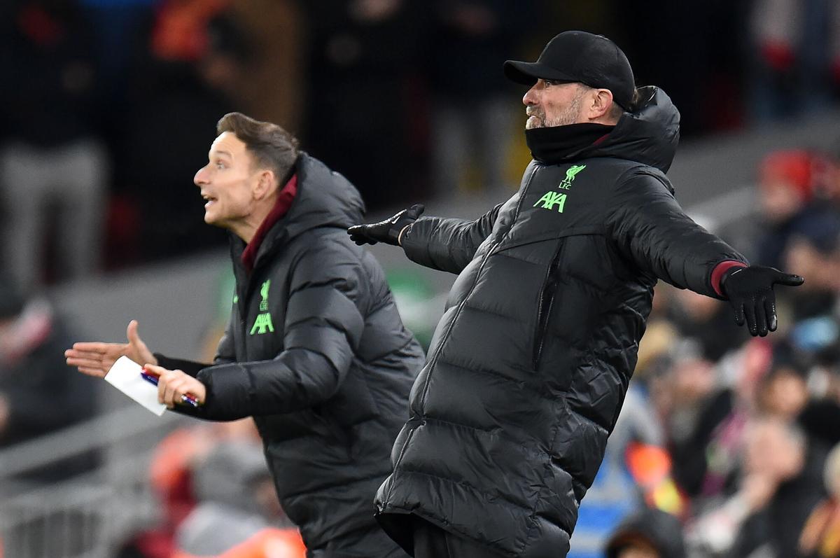 Pepijn Lijnders Junto a Jürgen Klopp, Durante Su Etapa and El Liverpool.
