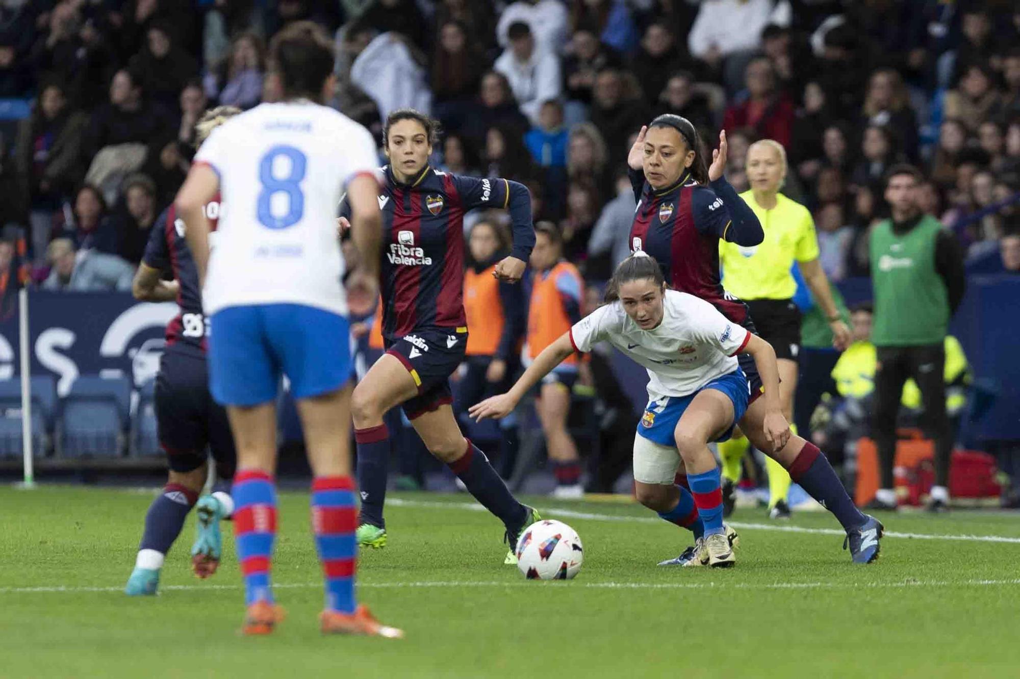 Partido Levante femenino- Barcelona