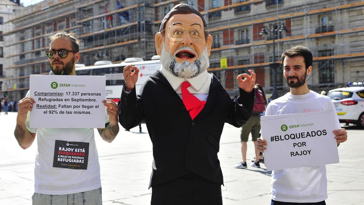 El cabezudo de Mariano Rajoy