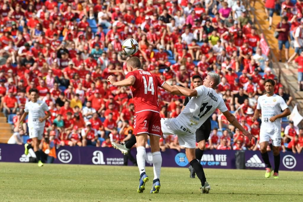 Las imágenes de la final del 'play off' de ascenso a Primera RFEF entre la Peña Deportiva y el Real Murcia