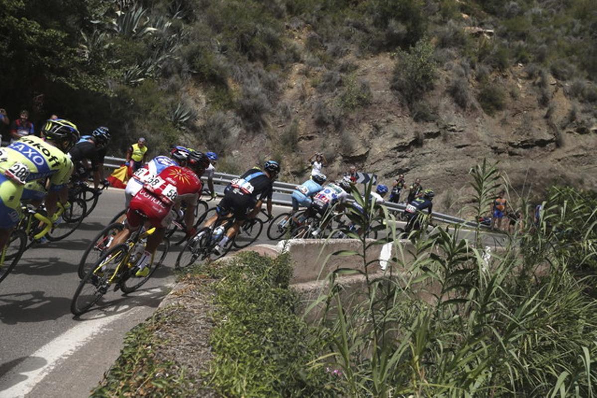 Las mejores imágenes de la etapa de la Vuelta Las mejores imágenes de la etapa de la Vuelta