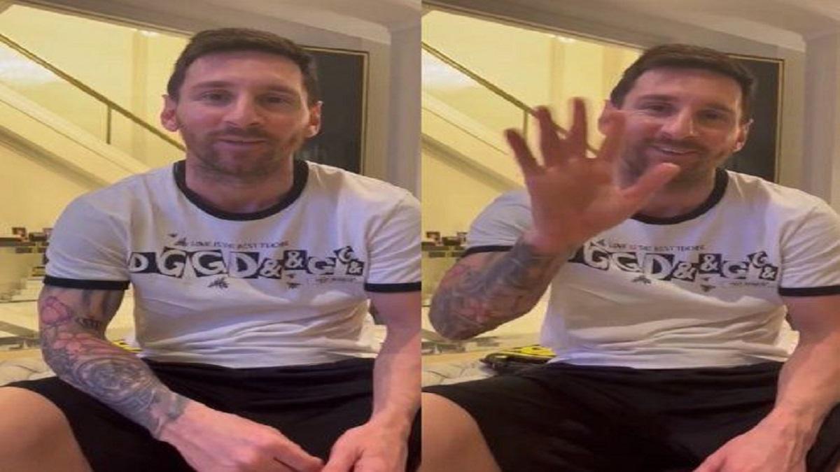 Lionel Messi cumple el sueño de una niña que lucha contra el cáncer