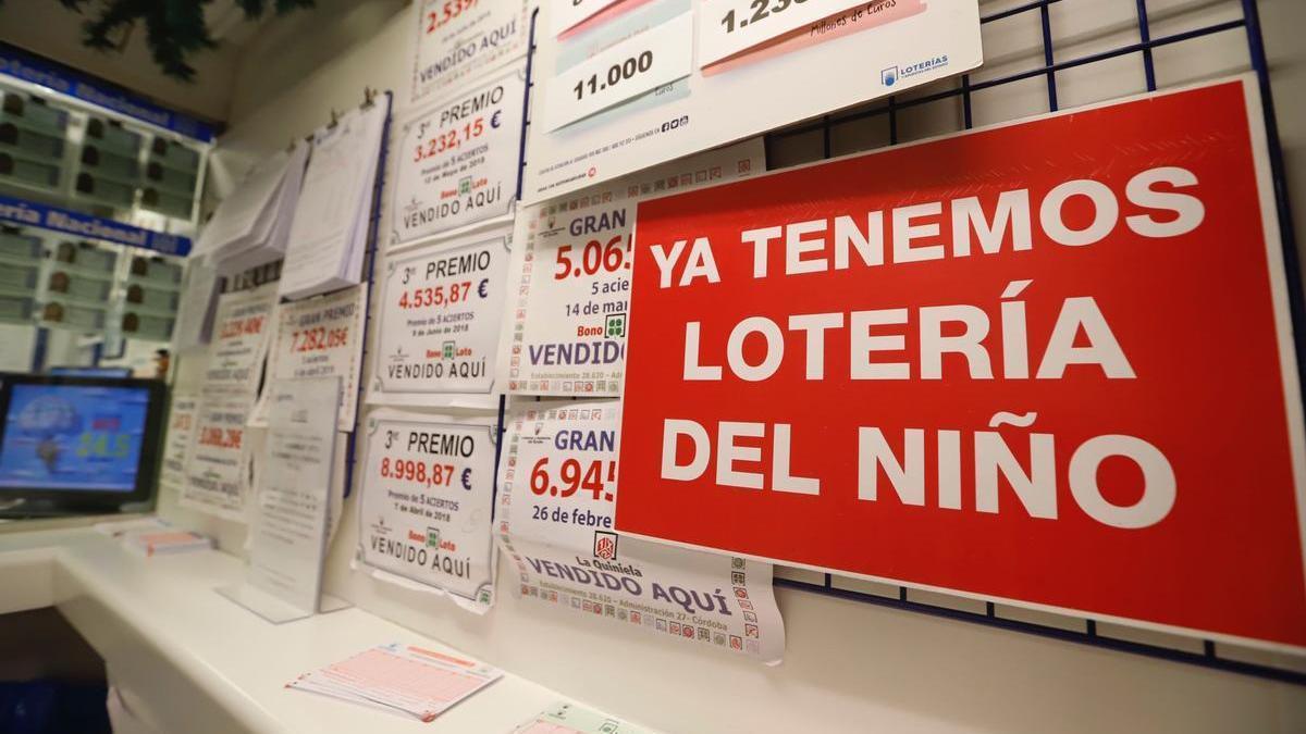 Tras un sorteo sin grandes premios, las administraciones de lotería de Córdoba ya se centran en las ventas para el sorteo del Niño.