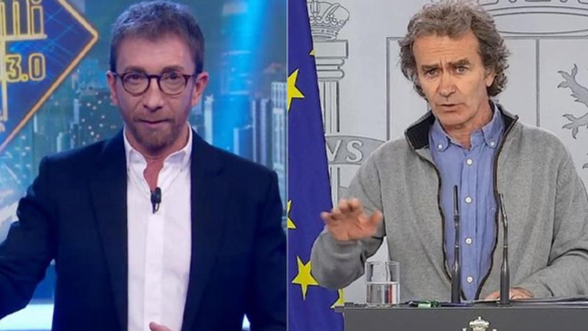 Pablo Motos vuelve a cargar contra Fernando Simón: &quot;Increíble lo de las medidas de los aeropuertos&quot;