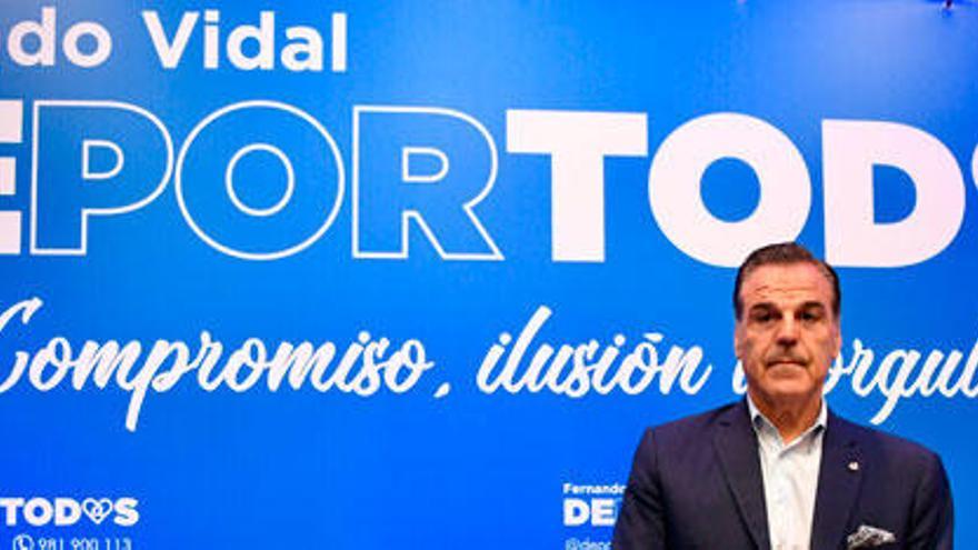 Fernando Vidal da un paso en firme