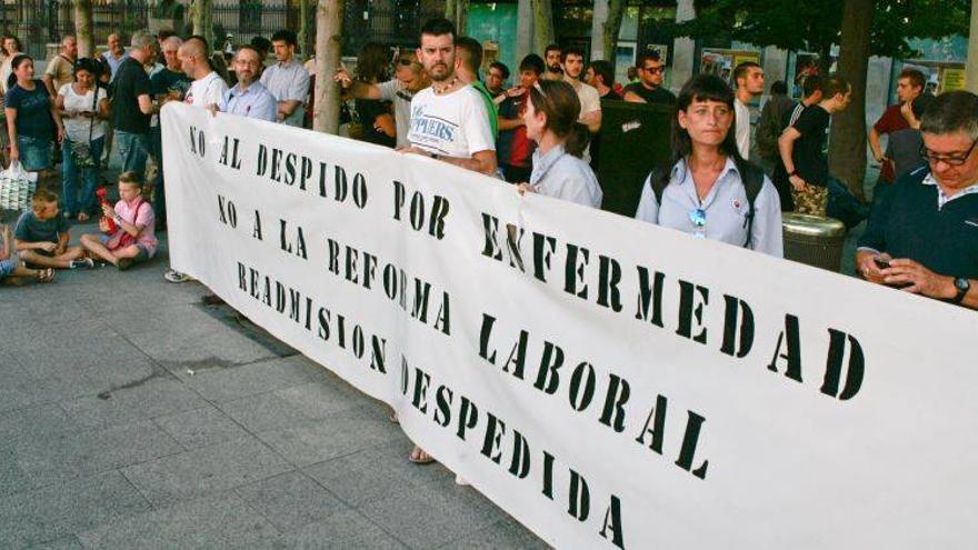 Comienzan las concentraciones de los conductores de bus