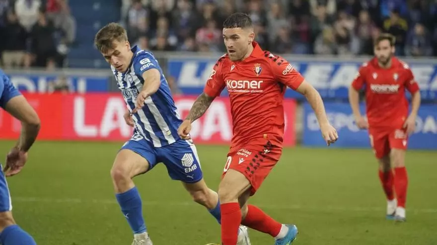 Reparto de puntos en Mendizorroza entre el Deportivo Alavés y el Osasuna