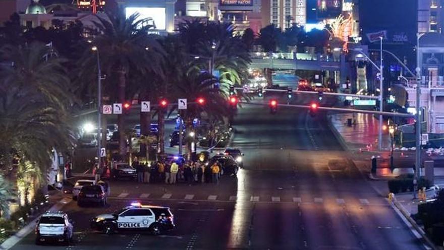 Al menos un muerto y 37 heridos en un atropello en Las Vegas