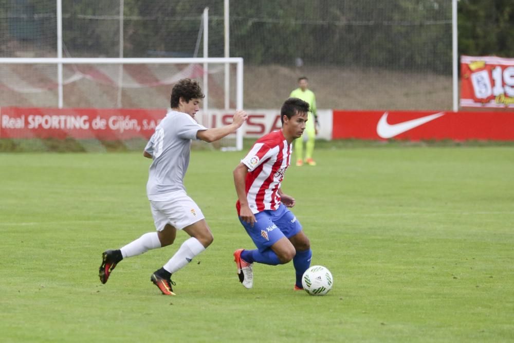 Partido de Copa Federación entre Sporting B y Oviedo B