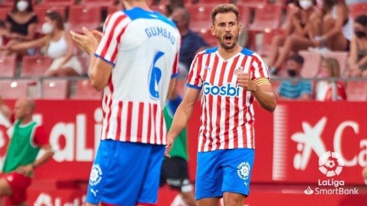 Stuani abrió la cuenta en Montilivi