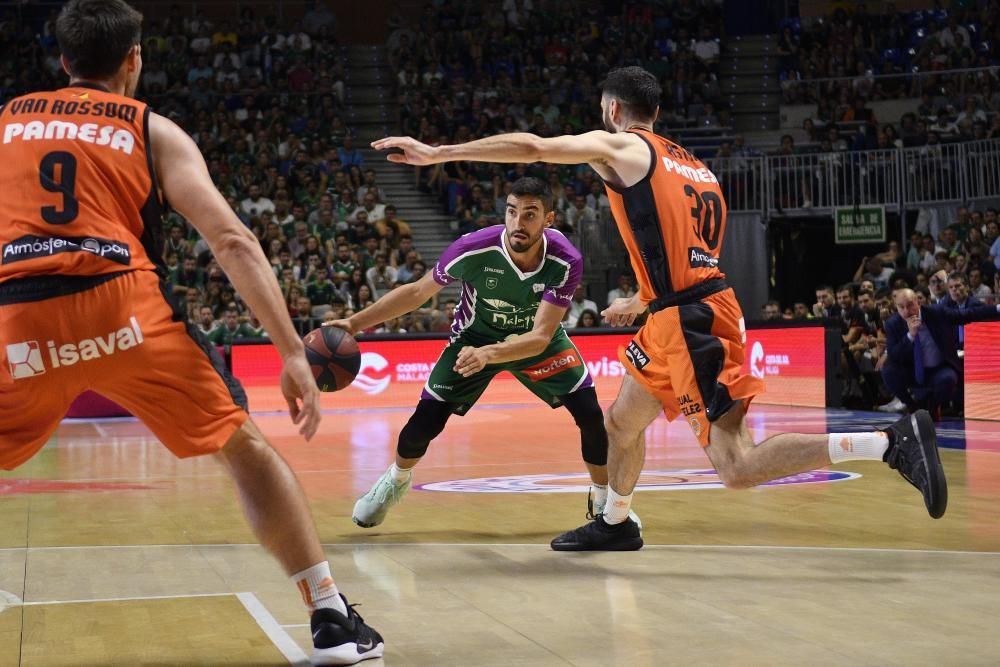 Segundo partido playoffs Unicaja-Valencia Basket