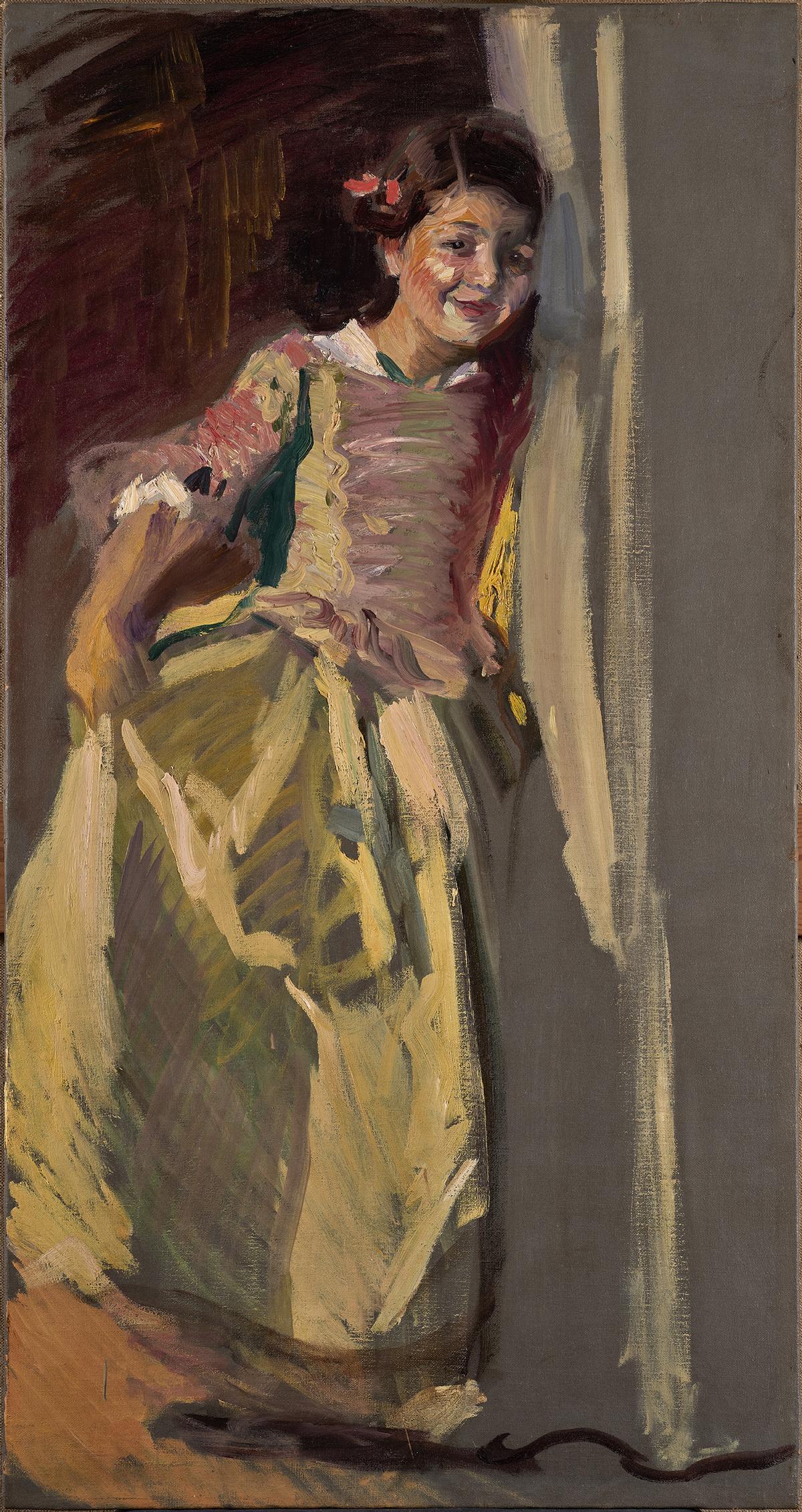 Elenita vestida de menina, 1903, del Meadows Museum.