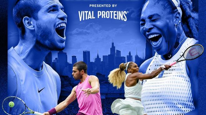 Carlos Alcaraz y Serena Williams serán pareja del dobles mixto en el US Open