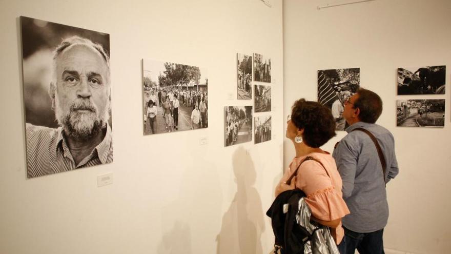 Exposición sobre el cuartel Viriato en La Alhóndiga.