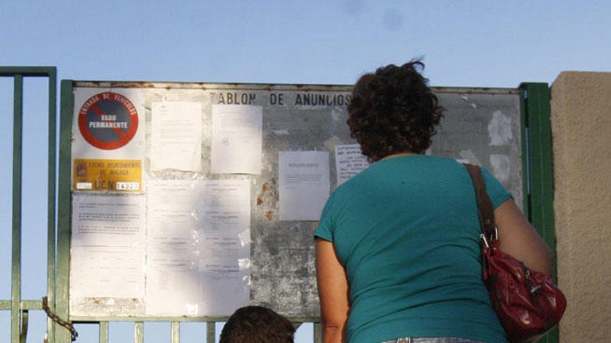 Las obras en los colegios se realizan en verano, cuando los alumnos están de vacaciones.