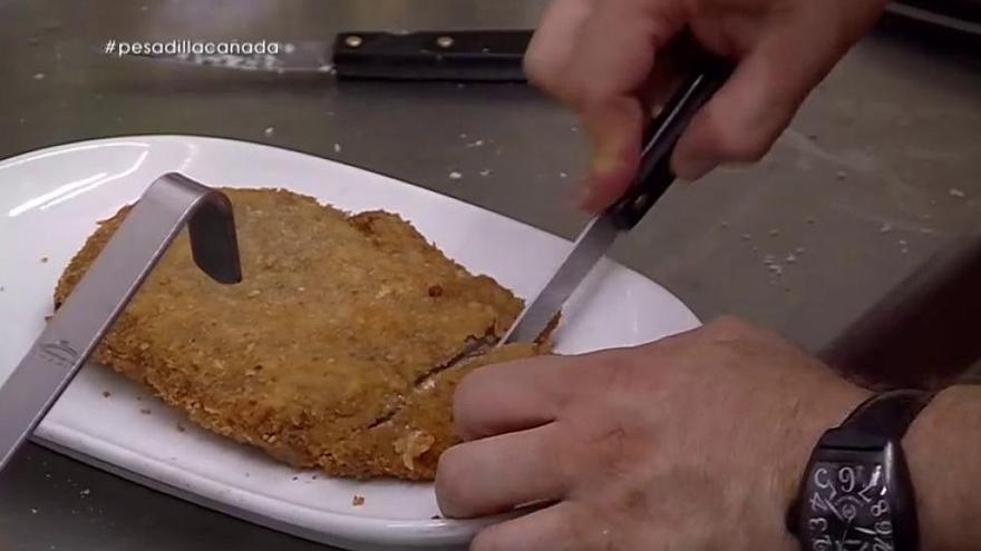 Zorza y queso de La Peral: así es la propuesta de Chicote para rellenar un cachopo